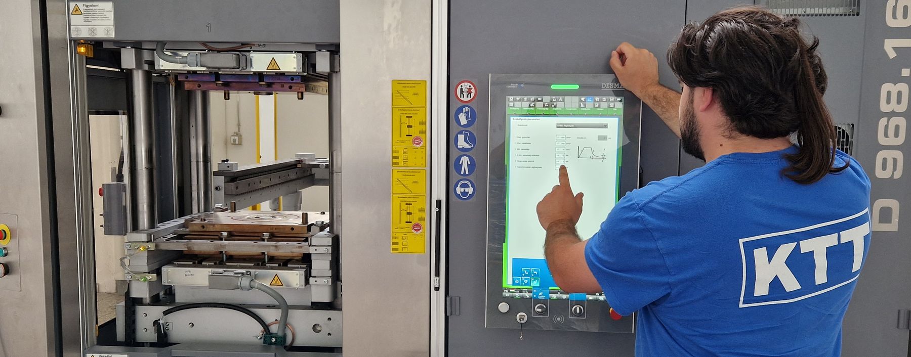 KTT Fröccsöntés Alkalmazott technológiák: fröccsöntés